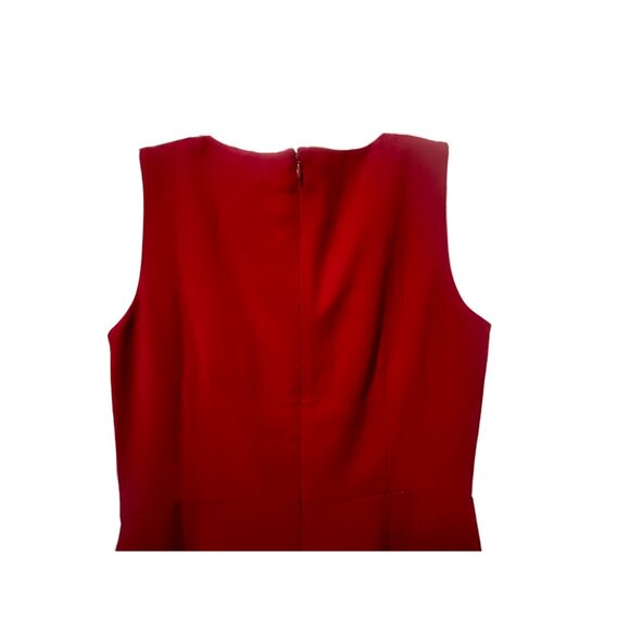 J. Crew 365 Red Cocktail Dress, Size 10 Tall - Picture 9 of 14